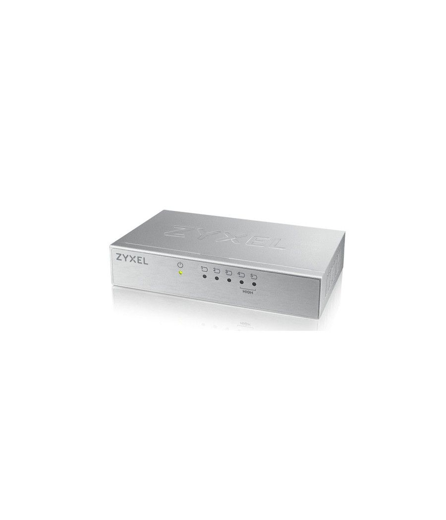 Zyxel ES-105A No administrado Fast Ethernet (10/100) Plata - Imagen 4