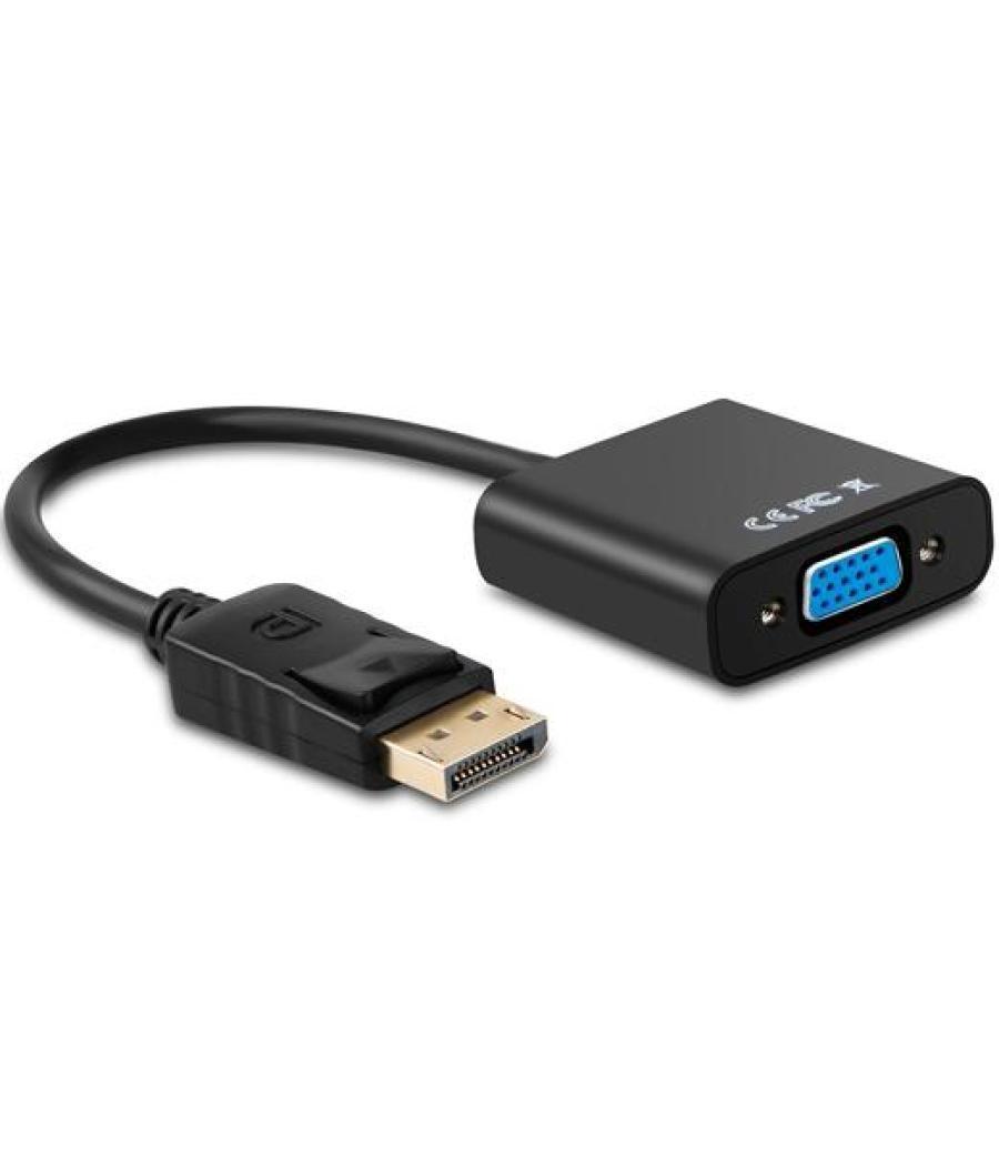 Aisens conversor displayport a svga dp/m - svga/h negro 15cm