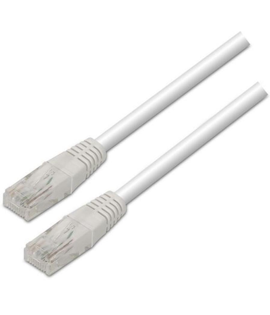 Aisens cable de red latiguillo rj45 cat.5e utp awg24 blanco 2,0m
