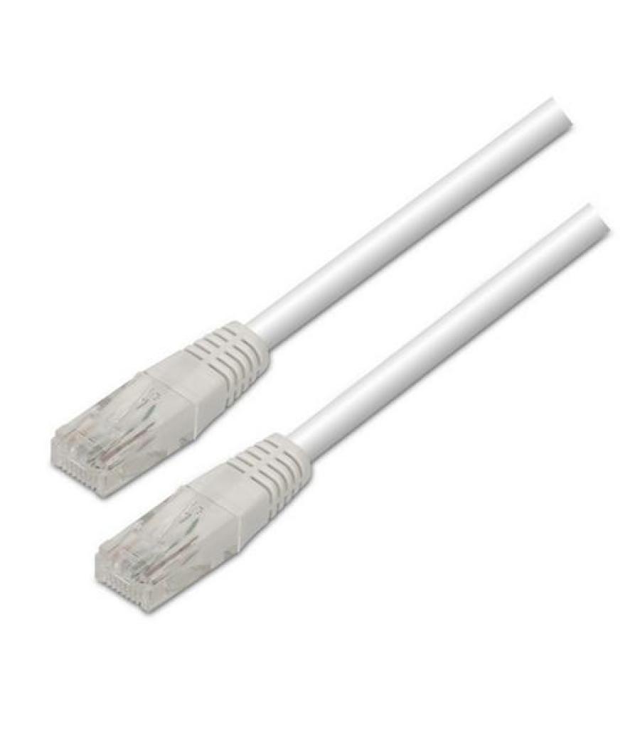 Aisens cable de red latiguillo rj45 cat.6a awg24 blanco 0,5 m