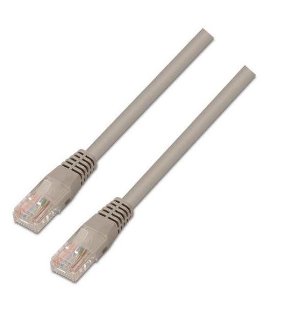 Aisens cable de red latiguillo rj45 lszh cat.6 utp awg24 gris 1,0 m