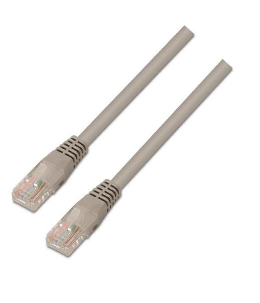 Aisens cable de red latiguillo rj45 lszh cat.6 utp awg24 gris 1,0 m