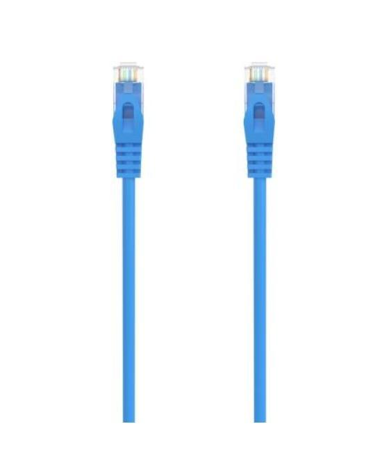 Aisens cable de red latiguillo rj45 lszh cat.6a 500 mhz utp awg24 azul 2,0m