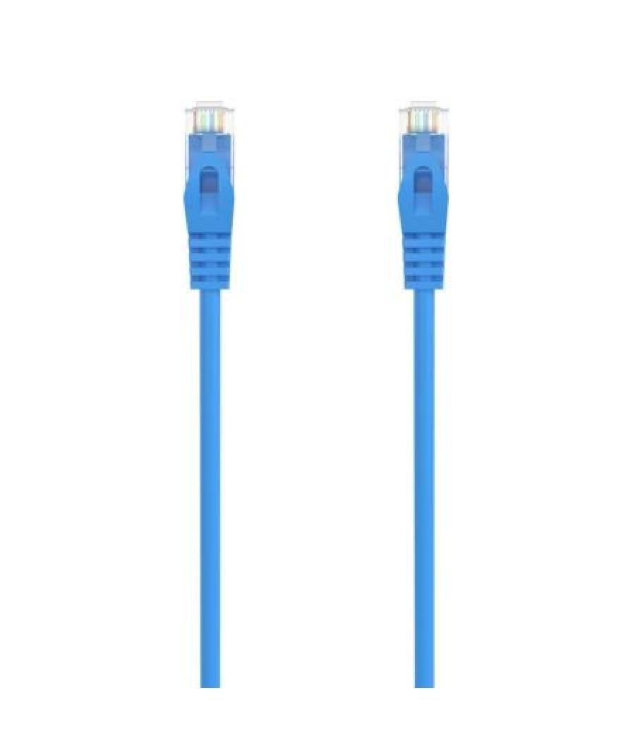 Aisens cable de red latiguillo rj45 lszh cat.6a 500 mhz utp awg24 azul 2,0m