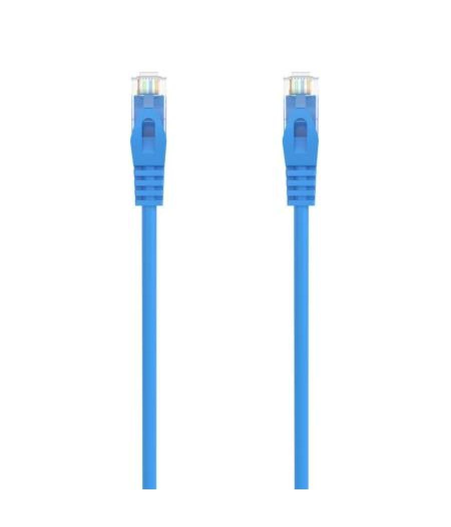 Aisens cable de red latiguillo rj45 lszh cat.6a 500 mhz utp awg24 azul 2,0m