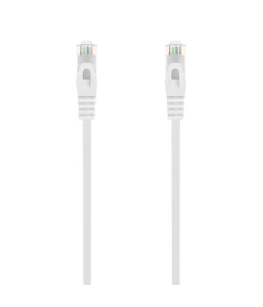 Aisens cable de red latiguillo rj45 lszh cat.6 utp awg24 blanco 25 cm