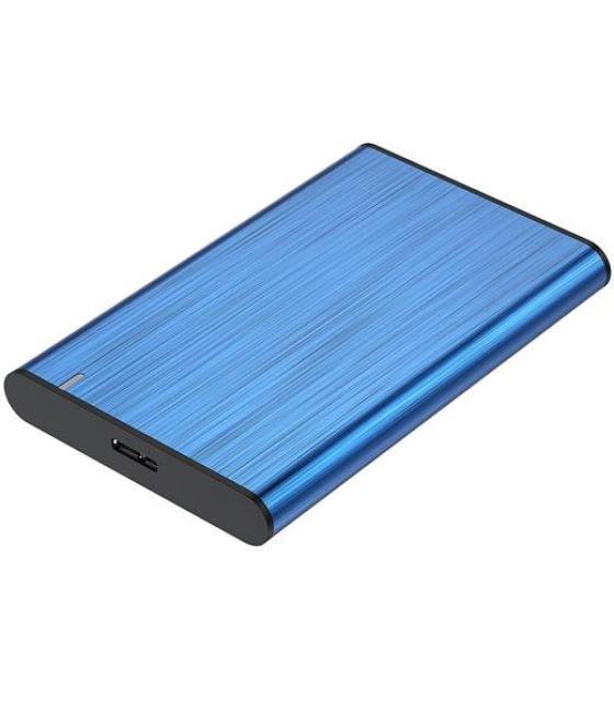 Aisens caja externa 2,5 ase-2525blu 9.5mm sata a usb 3.0/usb3.1 gen1 azul