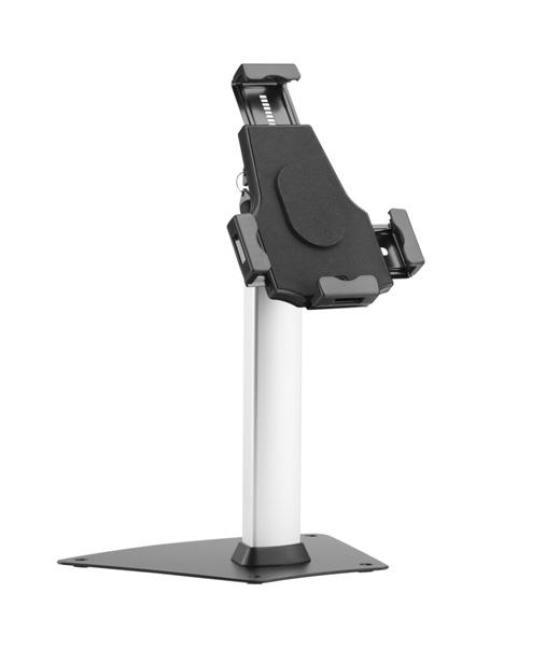 Aisens soporte de sobremesa antirobo ajustable (1 pivote) para tablet, negro
