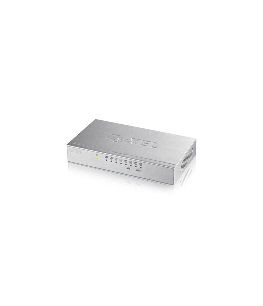 Zyxel GS-108B V3 No administrado L2+ Gigabit Ethernet (10/100/1000) Plata - Imagen 1