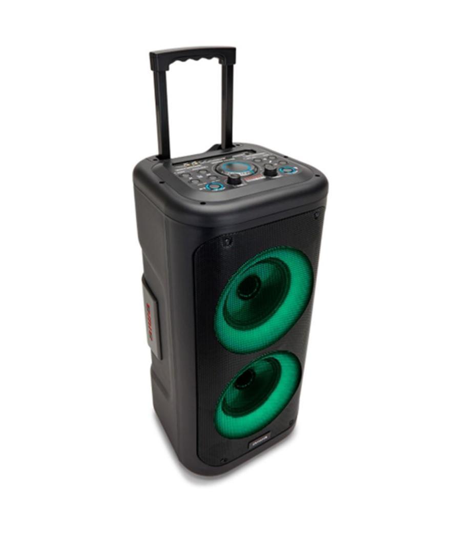 Aiwa altavoz trolley 450 karaoke con micro inalambrico 40w rms