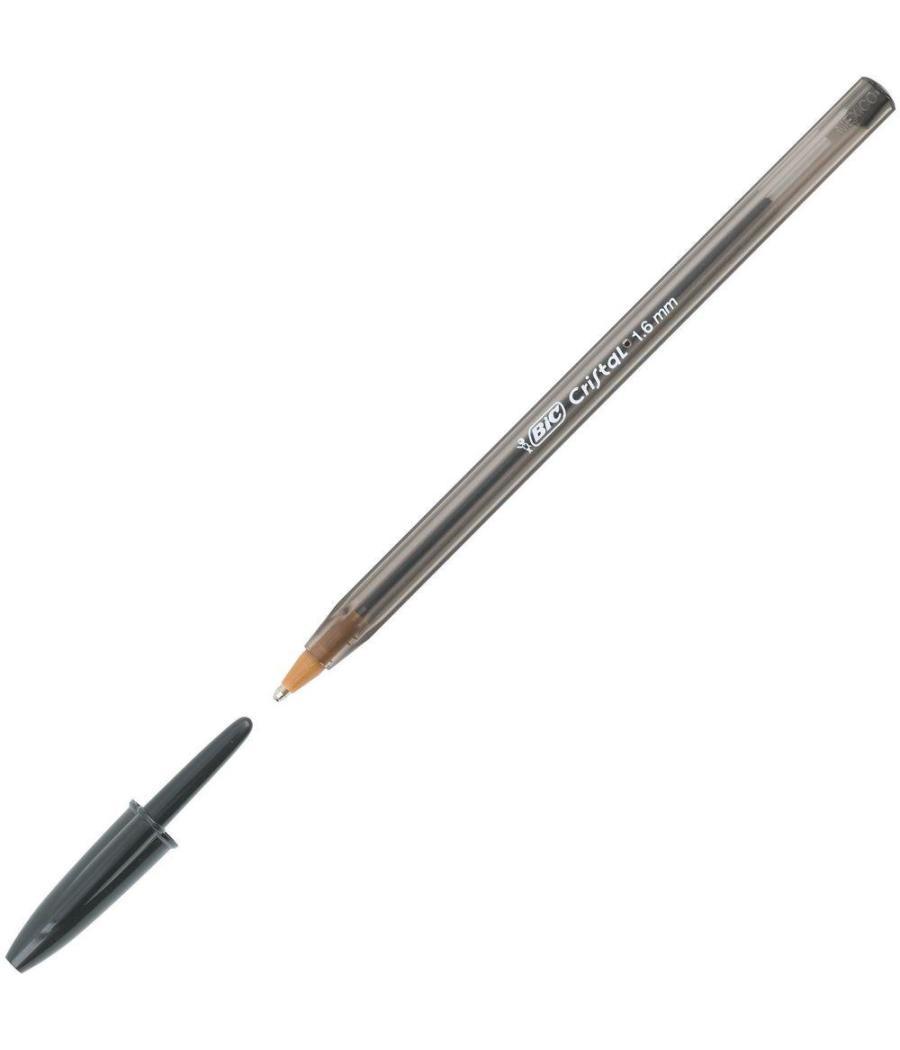 Bic bolígrafo cristal large negro caja -50u-