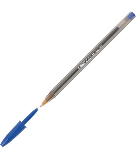 Bic bolígrafo cristal large azul caja -50u-