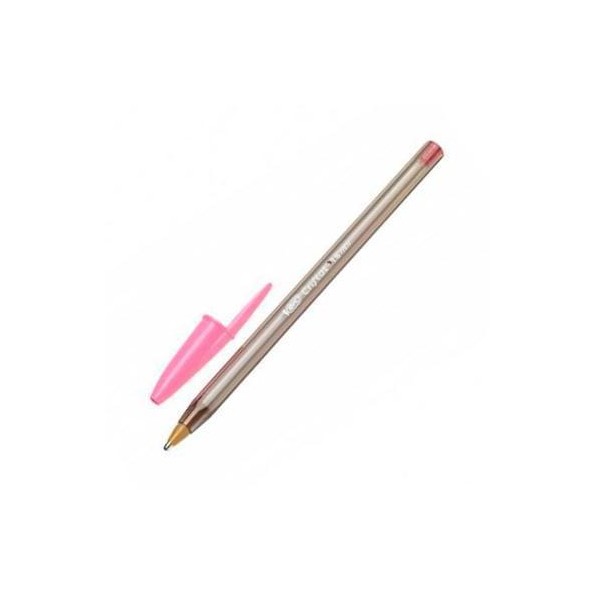 Bic bolígrafo cristal fun rosa caja -20u-