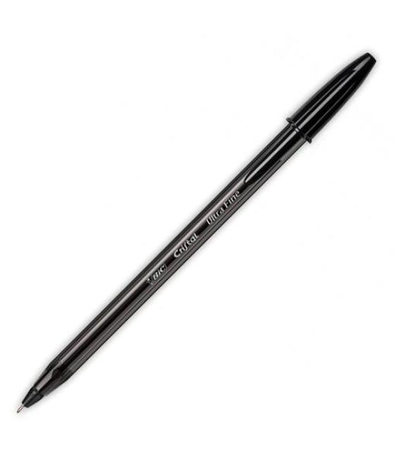 Bic bolígrafo cristal exact ultra fine negro - caja de 20u -