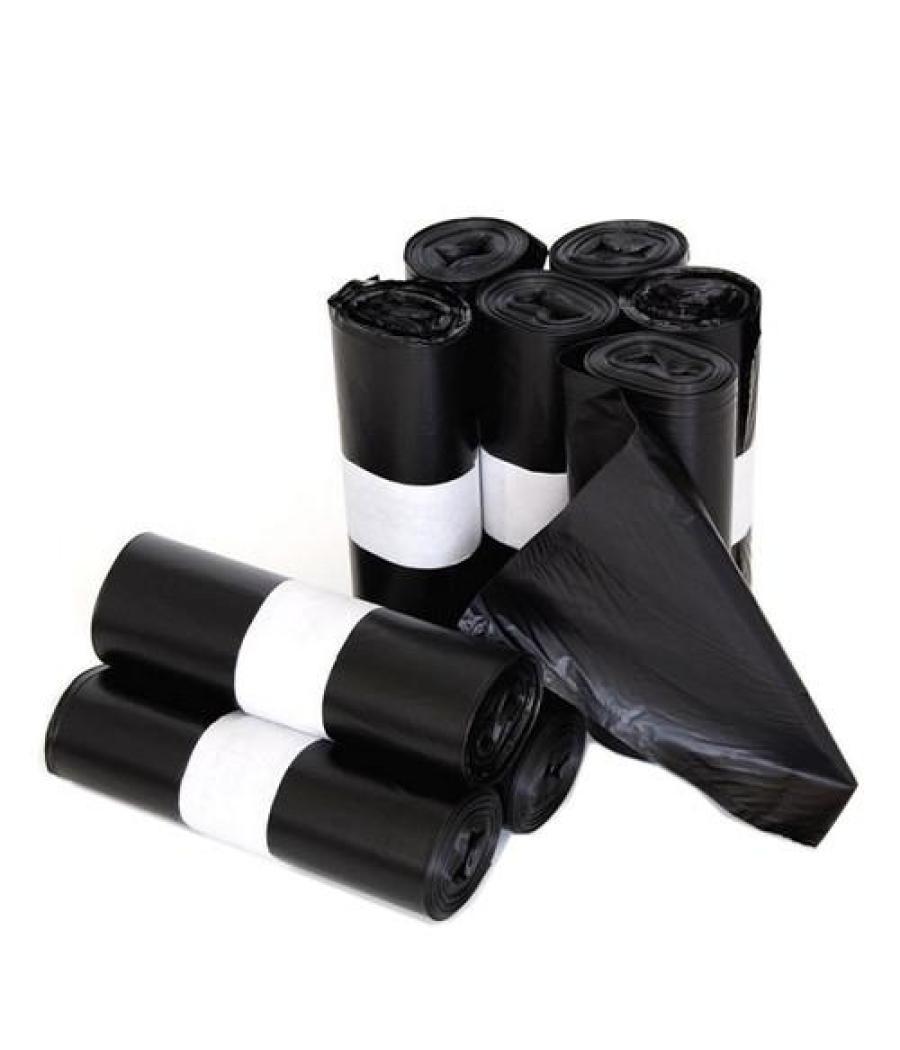 Bolsa de basura domestica g50 25l 55x60 negro -rollo 20u-