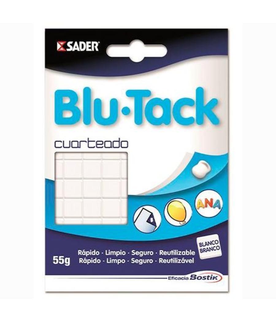Bostik blu tack masilla adhesiva 55gr cuarteado blanco
