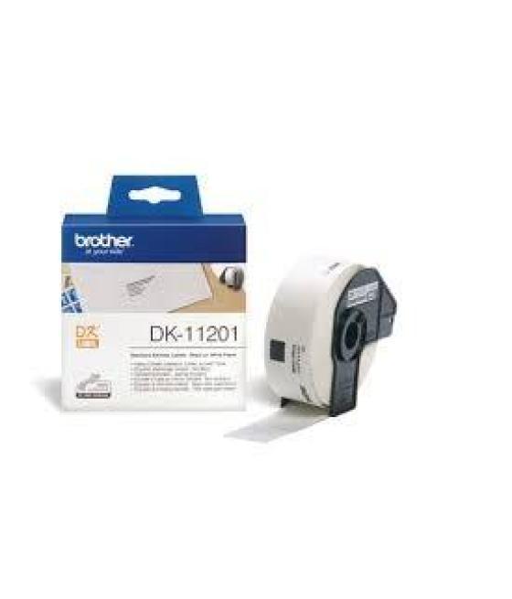 Brother etiquetas de dirección estandar de papel 29x90mm ql710w - (400 etiquetas)