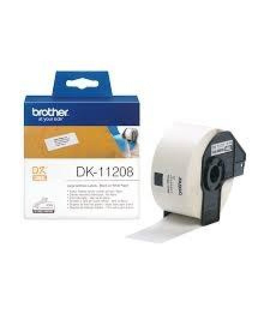 Brother etiqueta de dirección grandes 38mmx90mm, 400 unidades de papel