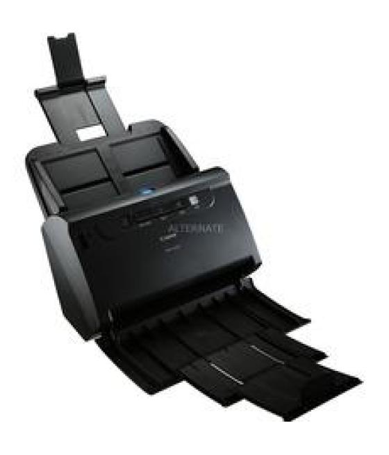 Canon escáner de sobremesa imageformula dr-c240 negro, 45 ppm, 60 hojas adf, pasaporte, dni