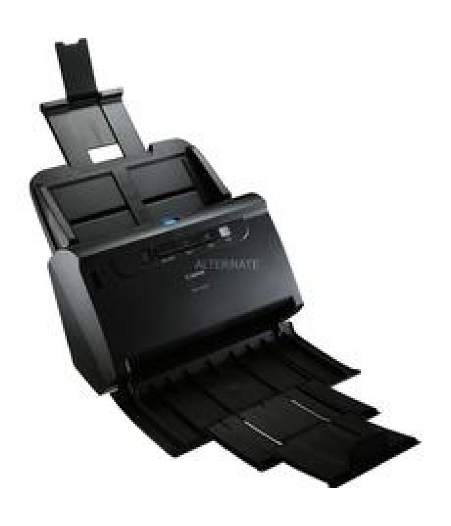 Canon escáner de sobremesa imageformula dr-c240 negro, 45 ppm, 60 hojas adf, pasaporte, dni