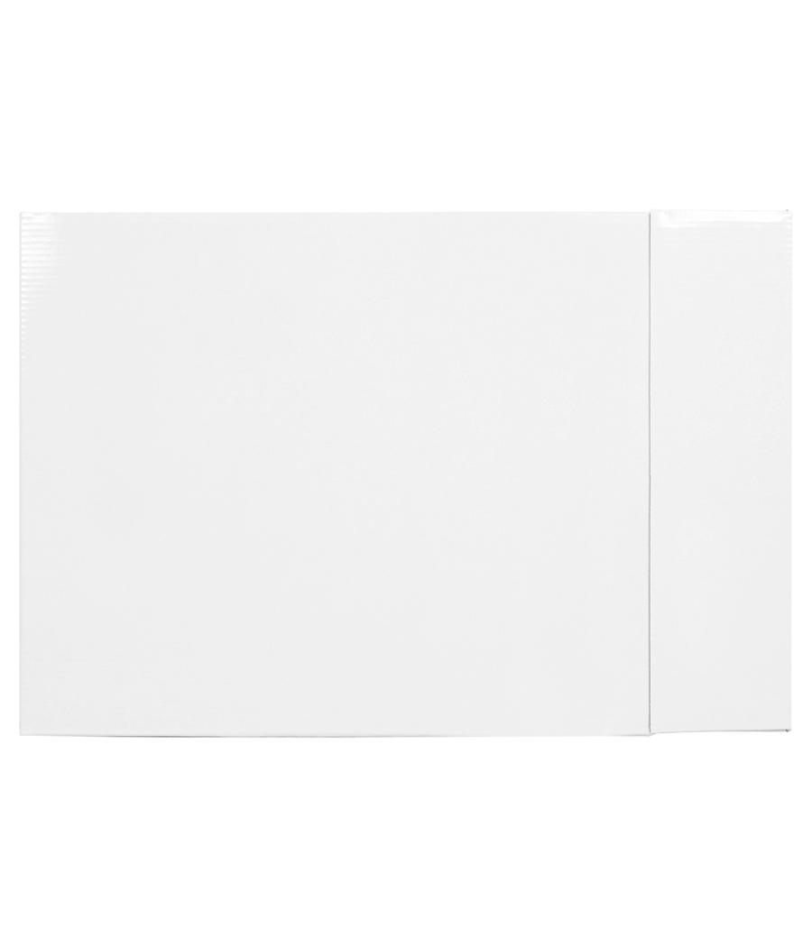 Caja archivador liderpapel de palanca cartón din a4 documenta lomo 75mm color blanca