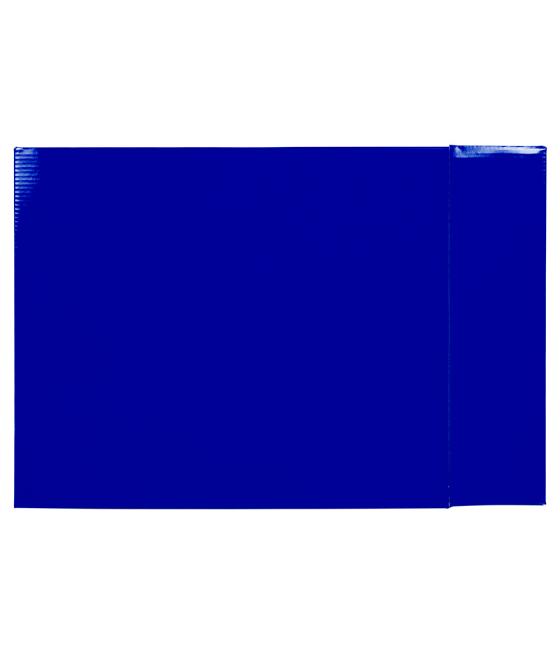 Caja archivador liderpapel de palanca cartón din a4 documenta lomo 75mm color azul