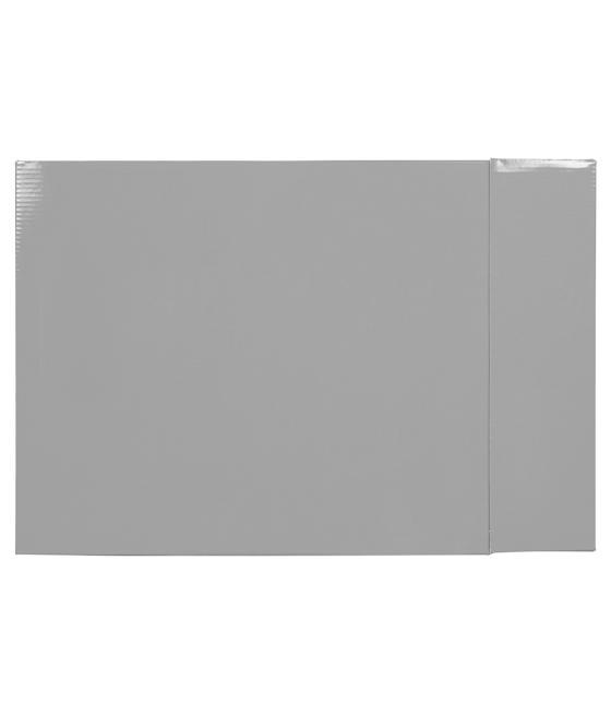 Caja archivador liderpapel de palanca cartón folio documenta lomo 75mm color gris