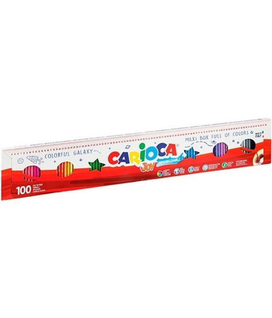 Carioca rotuladores joy estuche 100u c/surtidos