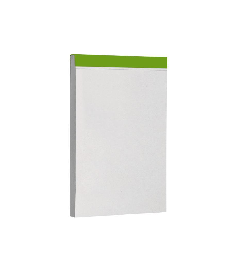 Bloc notas liderpapel liso a4 80 hojas 60 g/m2 perforado sin tapa