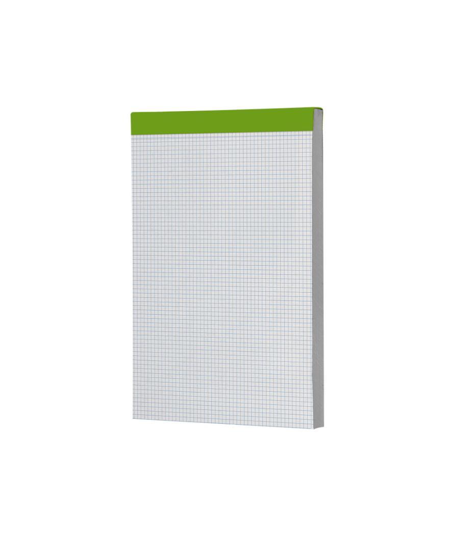 Bloc notas liderpapel cuadro 4 mm a4 80 hojas 60 g/m2 perforado sin tapa