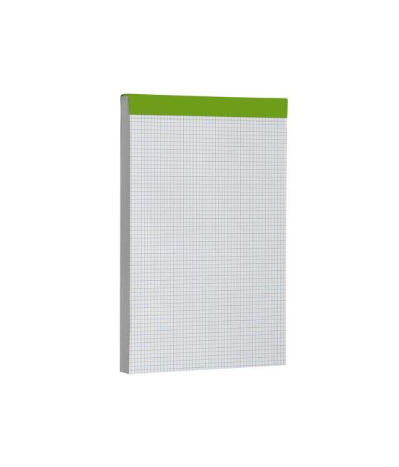 Bloc notas liderpapel cuadro 4 mm a4 80 hojas 60 g/m2 perforado sin tapa