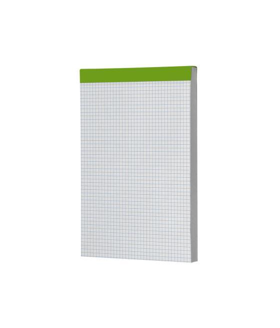 Bloc notas liderpapel cuadro 4 mm a5 80 hojas 60 g/m2 perforado sin tapa