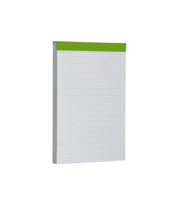 Bloc notas liderpapel cuadro 4 mm a5 80 hojas 60 g/m2 perforado sin tapa