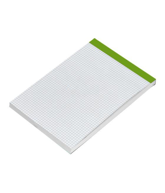 Bloc notas liderpapel cuadro 4 mm a5 80 hojas 60 g/m2 perforado sin tapa