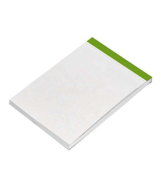 Bloc notas liderpapel liso a6 80 hojas 60 g/m2 perforado sin tapa