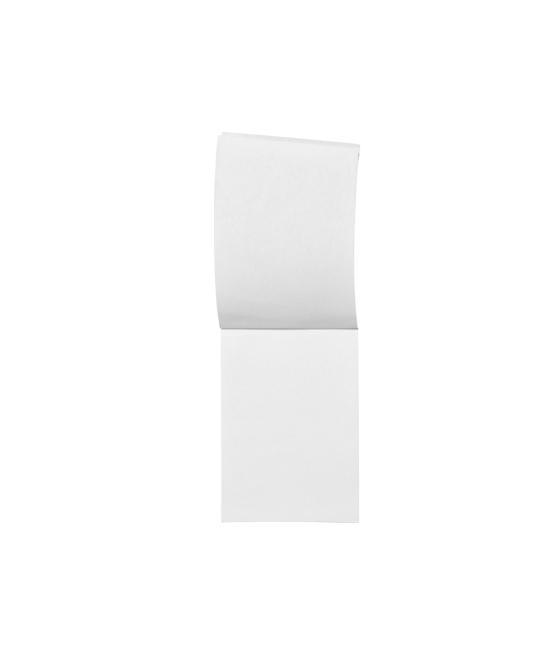 Bloc notas liderpapel liso a6 80 hojas 60 g/m2 perforado sin tapa