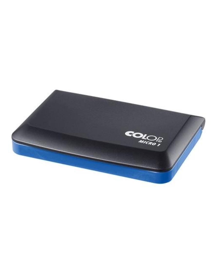 Colop tampón micro 1 estuche de plástico azul