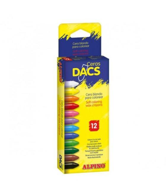 Dacs ceras dacs 55mm colores estuche de 12