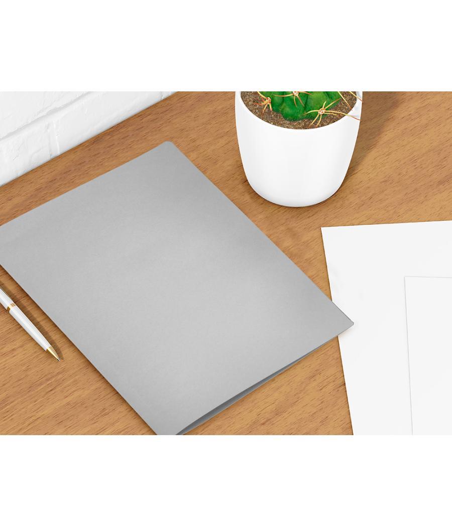 Subcarpeta liderpapel a4 gris 180g/m2