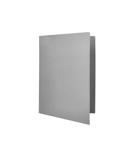 Subcarpeta liderpapel folio gris 180g/m2