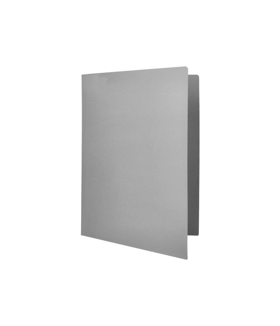 Subcarpeta liderpapel folio gris 180g/m2