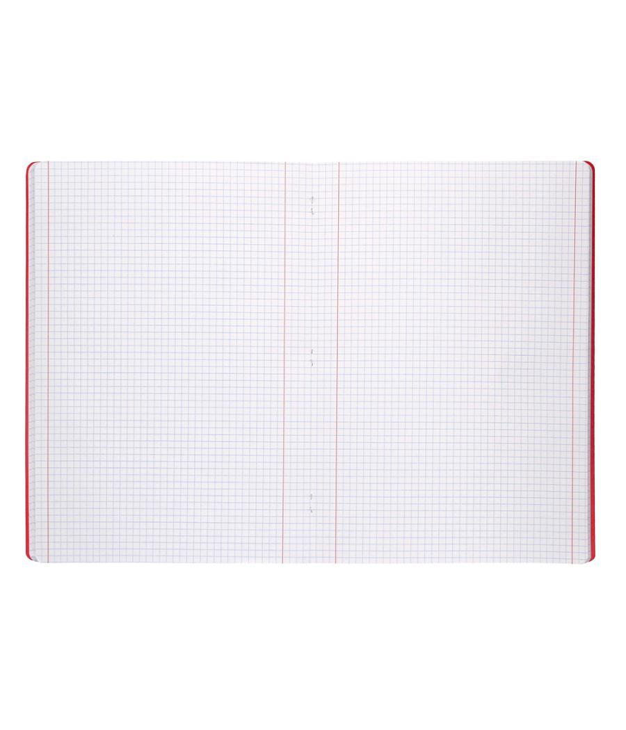 Libreta liderpapel 360 tapa de plástico a5 48 hojas 90g/m2 5mm con doble margen colores surtidos