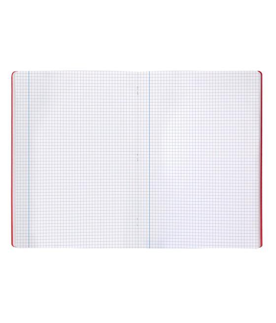 Libreta liderpapel 360 tapa de plástico a5 48 hojas 90g/m2 cuadro 4mm con margen colores surtidos