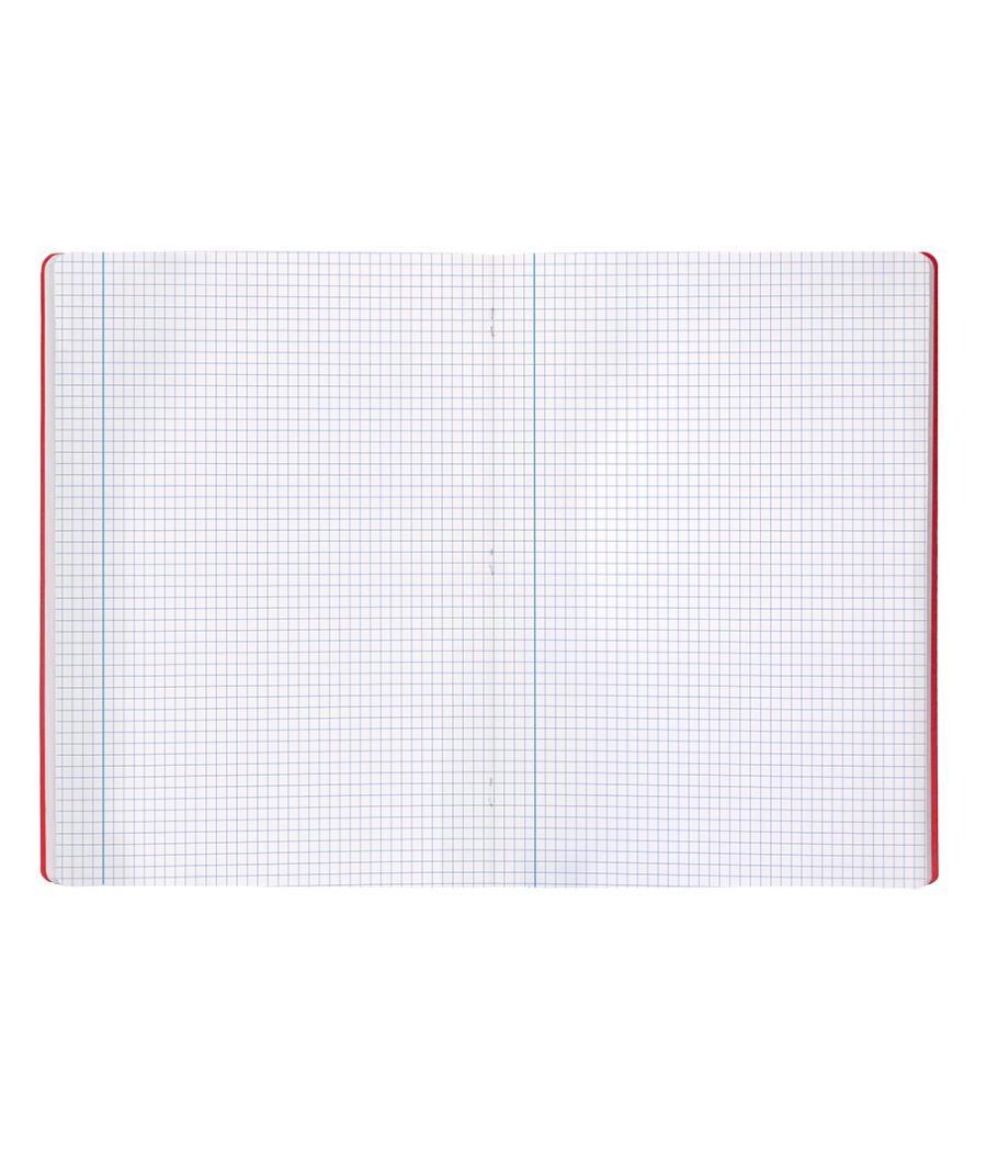 Libreta liderpapel 360 tapa de plástico a5 48 hojas 90g/m2 cuadro 4mm con margen colores surtidos