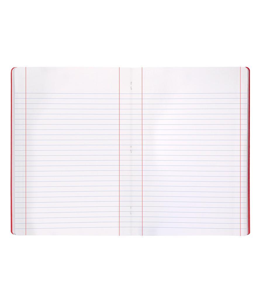 Libreta liderpapel 360 tapa de plástico a4 48 hojas 90g/m2 horizontal con doble margen colores surtidos