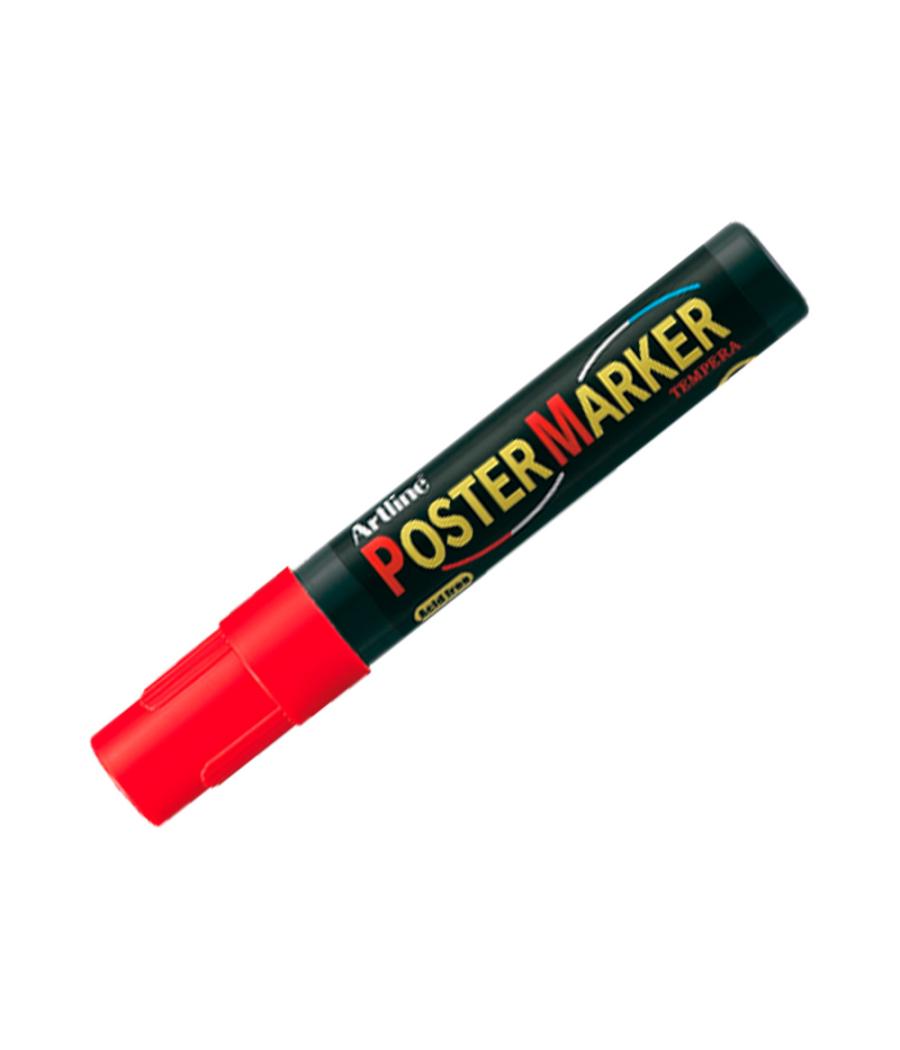 Rotulador artline poster marker epp-4-roj punta redonda 2 mm color rojo