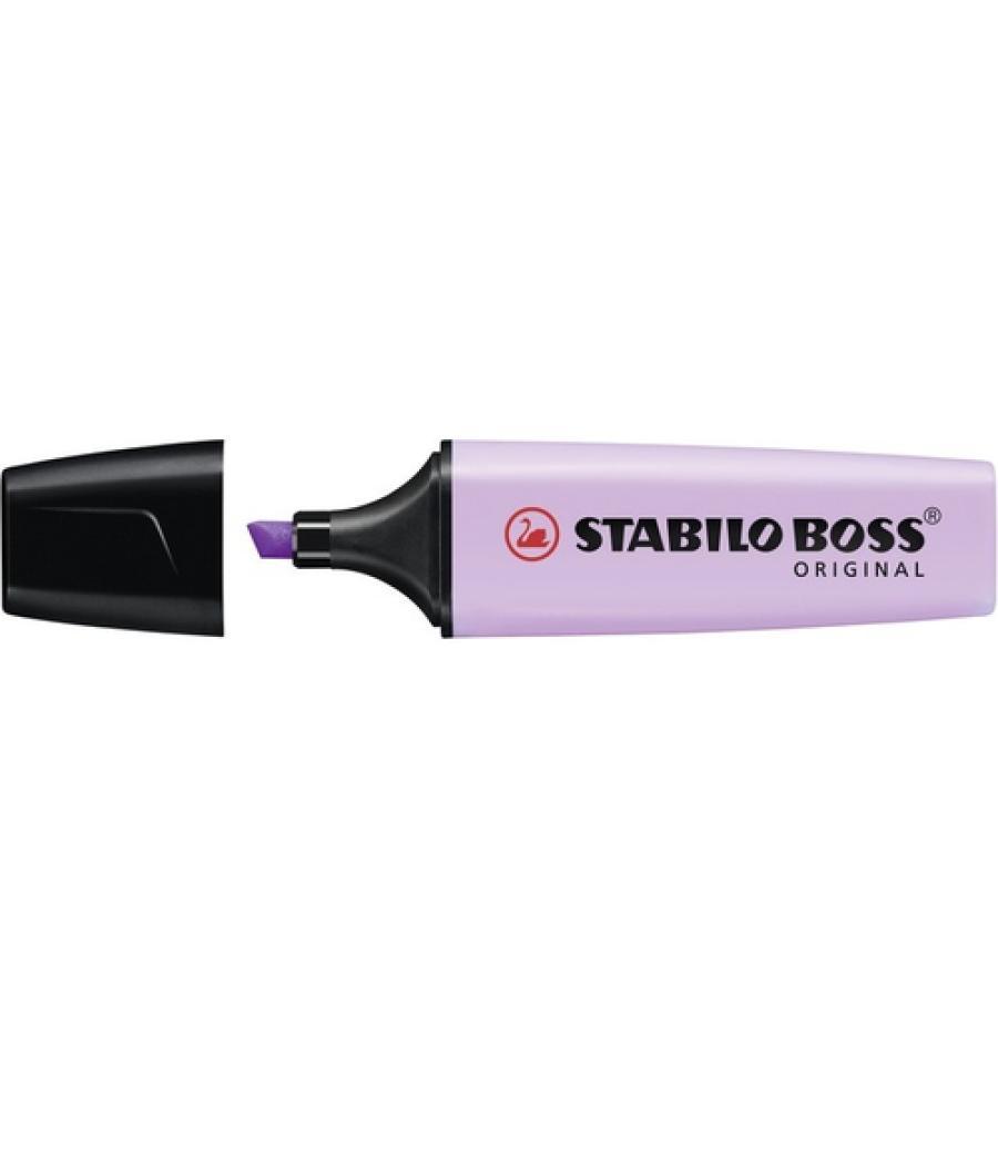 Rotulador stabilo boss pastel fluorescente 70 brisa violeta