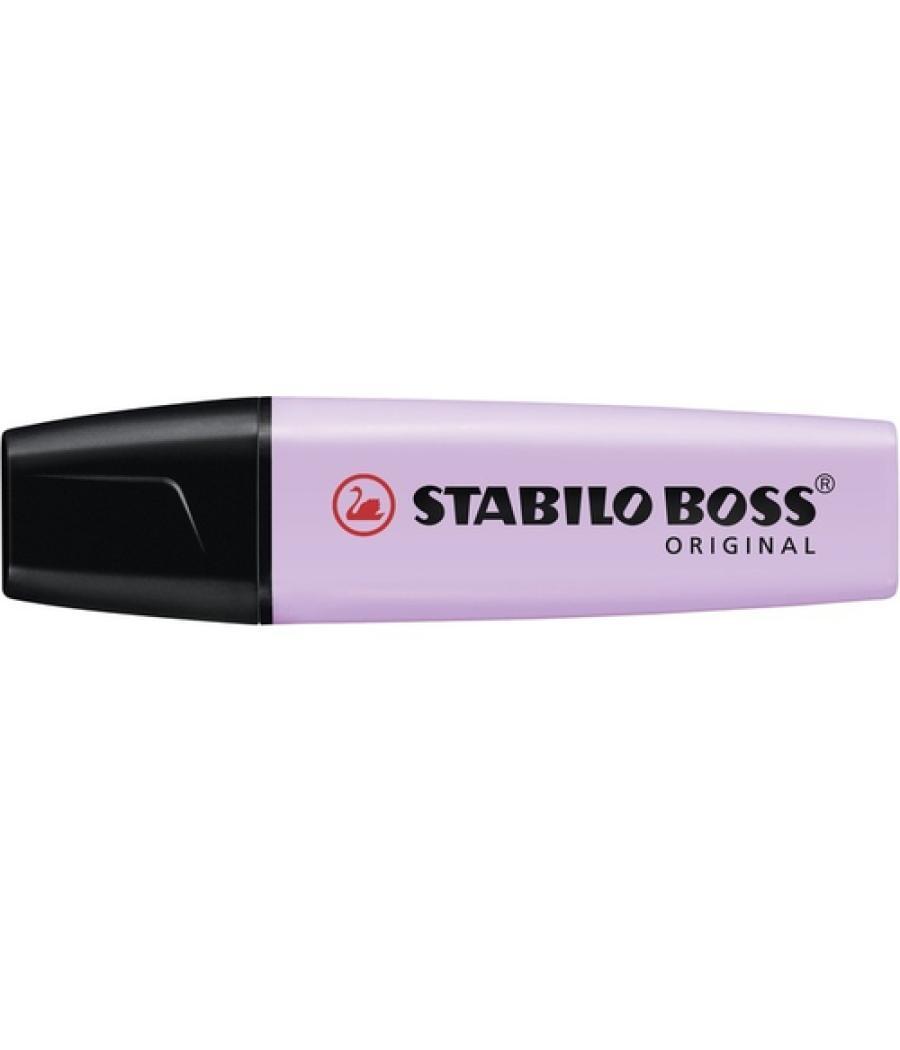 Rotulador stabilo boss pastel fluorescente 70 brisa violeta