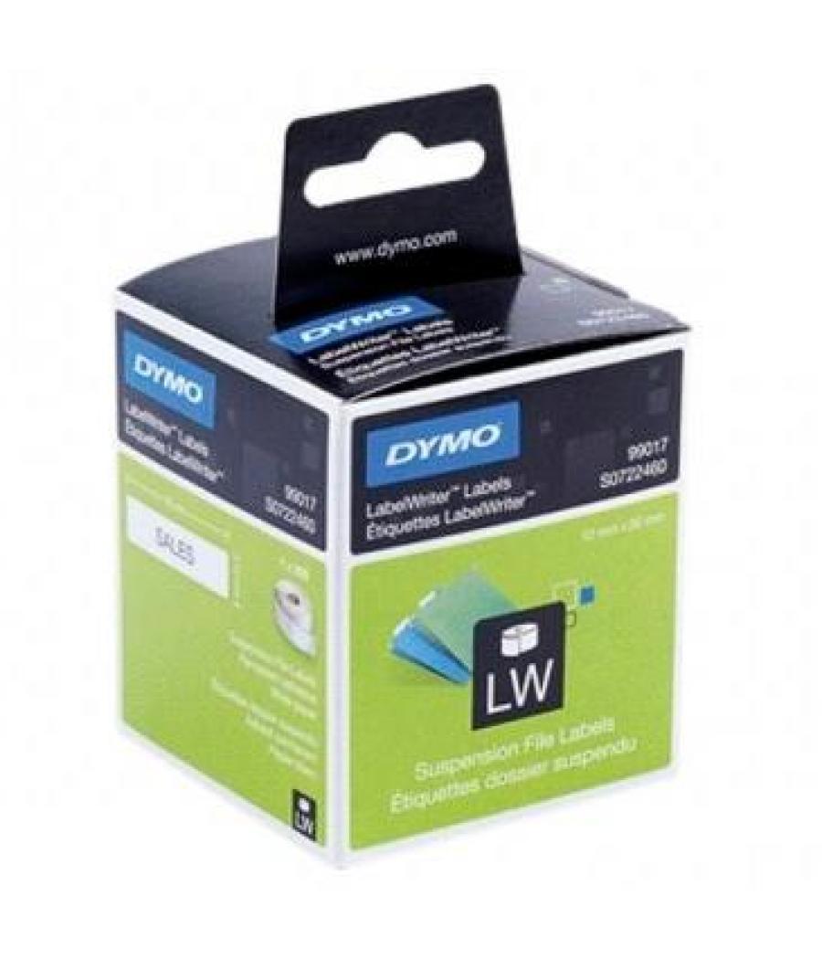 Dymo cinta de transferencia térmica 99017 blanco de 50x12mm labelwrite 400, 400 turbo, 450 , 450 turbo. adhesivas. - s0722460