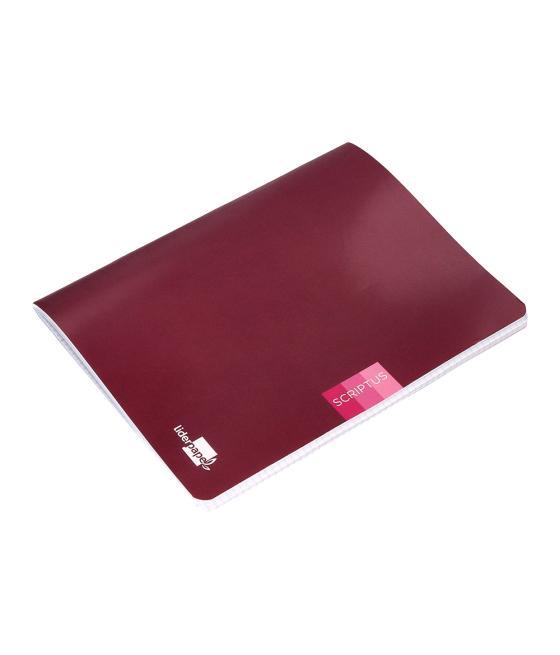 Libreta liderpapel scriptus a5 plus 48 hojas 90g/m2 rayado montessori 5mm con margen colores surtidos